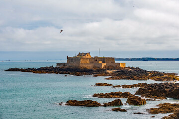  Saint Malo, Hafenstadt in der Bretagne, Nordwesten Frankreichs