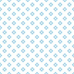Light blue pattern on white background