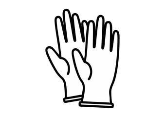 Obraz premium medical gloves stacked 