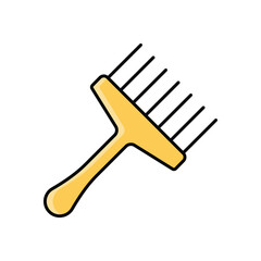 Uncapping Fork Icon vector