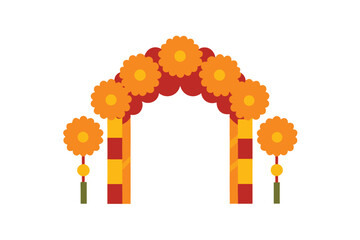 marigold festive entrance