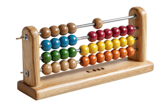 Wooden abacus for children math education colorful learning tool counting rainbow beads school