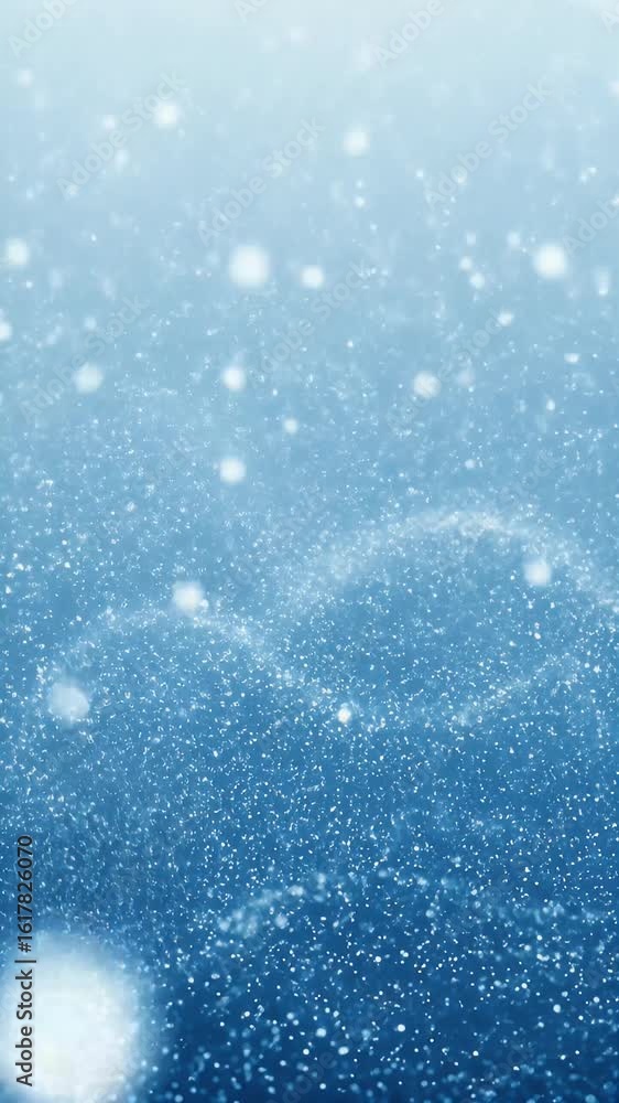 Poster abstract background of blue particle wave forms motion design digital technology