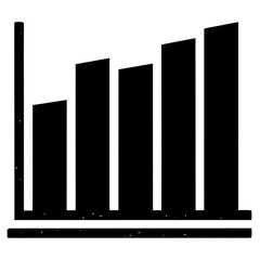 business graph with arrow