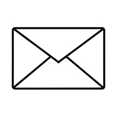 envelope mail icon clipart vector