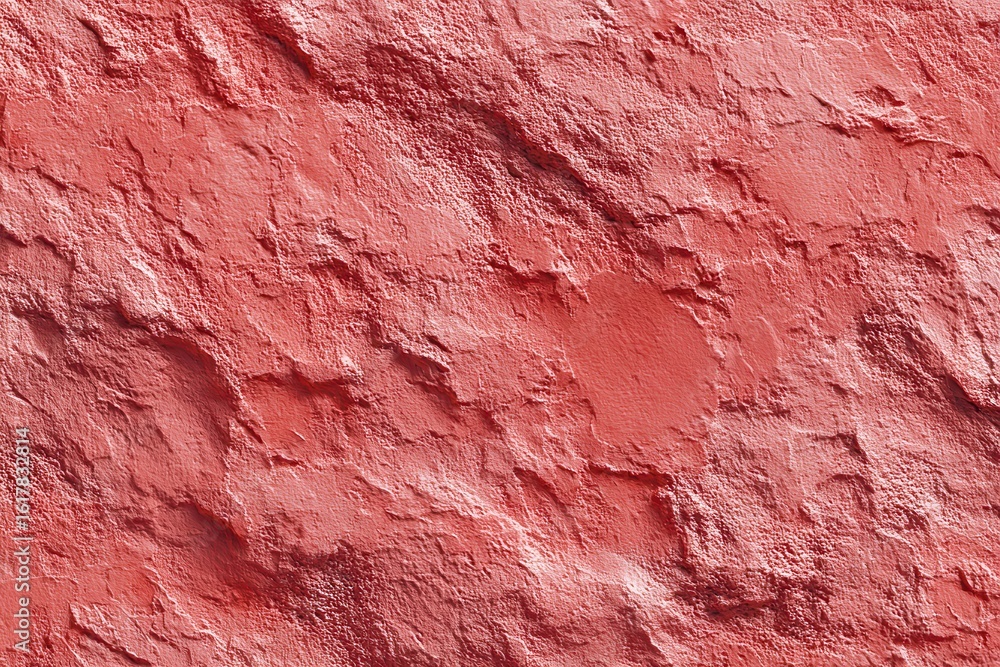 Poster red rock texture with deep crevices and a rough, uneven surface. use it to add depth to backgrounds 