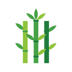 Naklejka premium bamboo forest icon