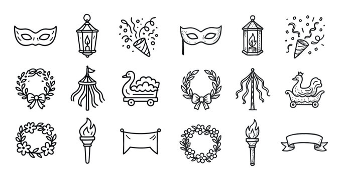 European Festival Icons