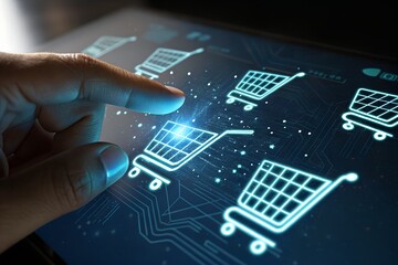 Digital Shopping Experience, E-commerce Touch Screen