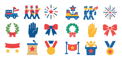 Patriotic Icon Array