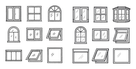 Window Sketch Icons