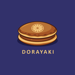 A subtle japanese dorayaki logo