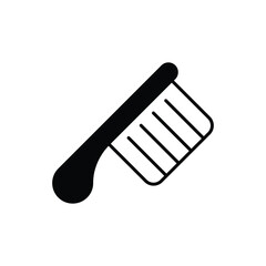 Bee Brush Icon vector