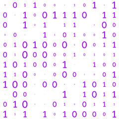 binary numbers seamless pattern