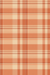Father seamless tartan background, holiday texture plaid pattern. Purity textile fabric check vector in orange and light colors.