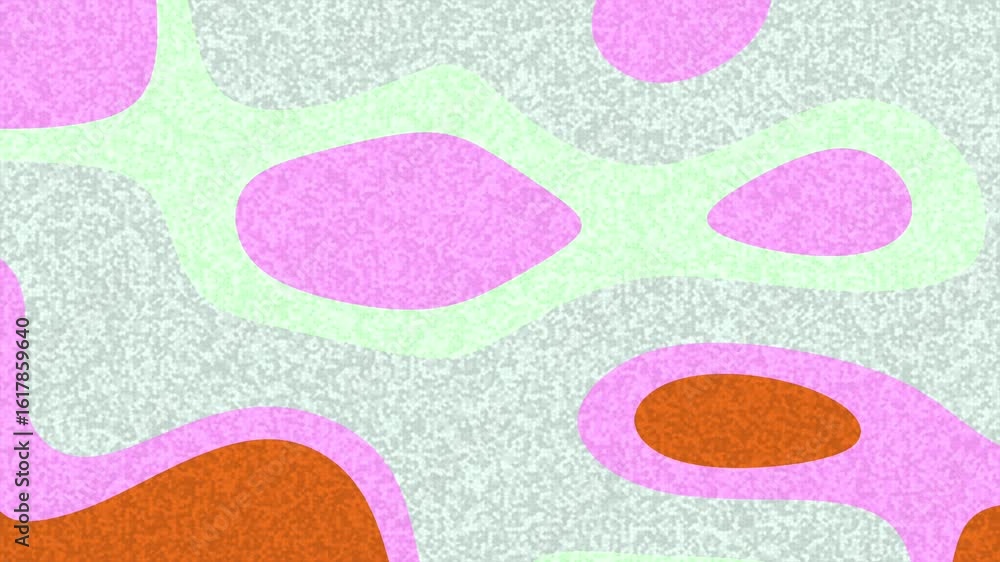 Poster abstracts liquid noise abstract background animation with organic shapes moving and changing colors 