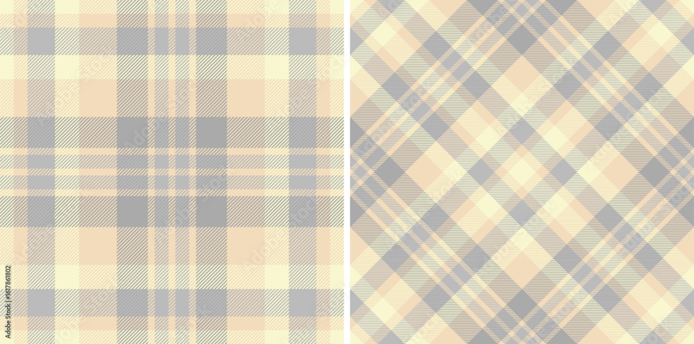 Poster elegant tartan patterns showcase traditional textile design with a calming color palette. ideal for 