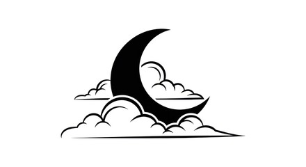 Naklejka premium vector illustration of a boat