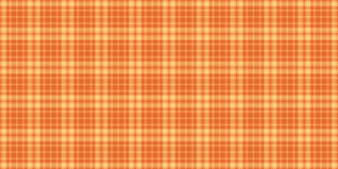 Warm autumnal plaid pattern in orange and cream tones.  Perfect for fallthemed designs, textiles, websites, or packaging.  The subtle texture adds a touch of rustic charm.