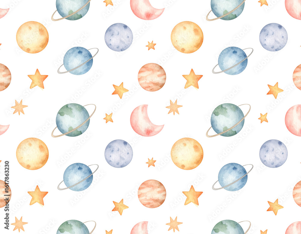 Poster colorful sea shells vector icons and seamless pattern set design with a globe and flowers