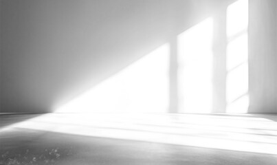 Realistic Window Shadow on Transparent Background	