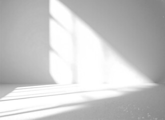 Realistic Window Shadow on Transparent Background	