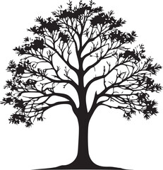 Tree silhouette Vector | Minimalist & Trendy Tree Silhouette Design | Unique & Stylish Tree Artwork for Vector design