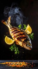 Mid-Air Food Explosion – Traditional and Sweet Dishes in Dynamic Advertising Style