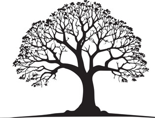 tree silhouette Vector | Minimalist & Trendy tree Silhouette Design | Unique & Stylish tree Artwork for Vector design	