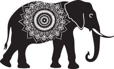 Boho Elephant Silhouette Bundle