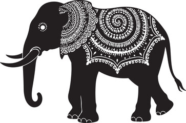 Boho Elephant Silhouette Bundle