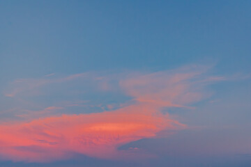 Fototapeta premium 夏の夕焼け