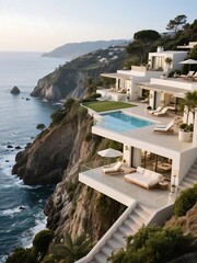 Luxury Cliffside Villa with Ocean View