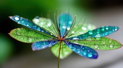 Dew-Kissed Spiderwort: Delicate Beauty