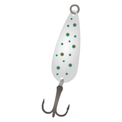 fishing hook isolated vector