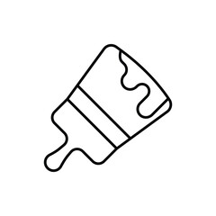 Paint Brush Icon vector