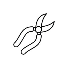 Needle Nose Plier Icon vector