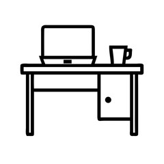 Remote Work Productivity vector 