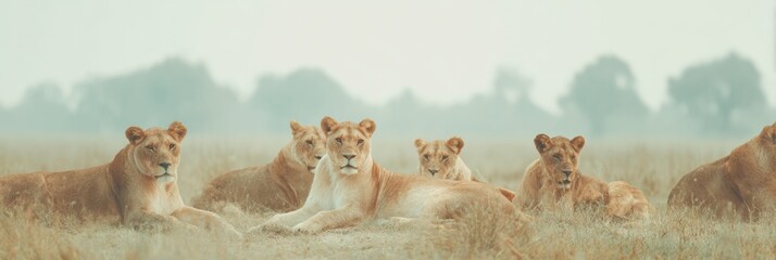 President S Day In Botswana Lion Pride Wildlife Conservation Premium Authentic Summer Celebration with Mandela Day for Family Marketing Campaigns