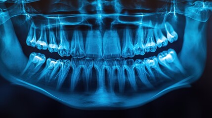 Detailed dental x-ray analysis highlights str standard in radiology clinical setting medical imaging close-up view