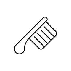Bee Brush Icon vector