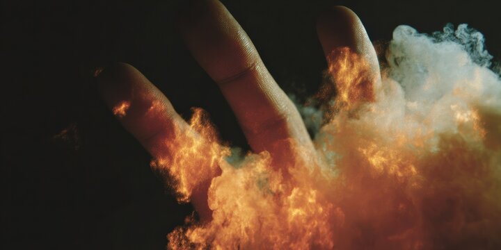 Secure Biometric Fingerprint Scanner Close-Up Premium Modern Authentication Technology for Professional Cybersecurity Marketing and Advertising Campaigns