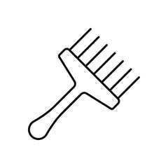 Uncapping Fork Icon vector