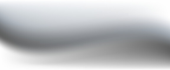 White grey studio room. Limbo light background. Abstract 3d gradient backdrop for product presentation. Minimal wall scene spotlight. Showcase, promotion display.