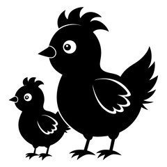 Obraz premium A cute, funny cartoon dog illustration perfect for a happy, fun farm animal design