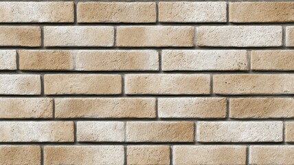 Obraz premium Textured brick pattern with varied earthy tones. AI generated