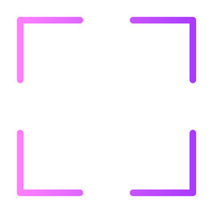 fullscreen gradient icon