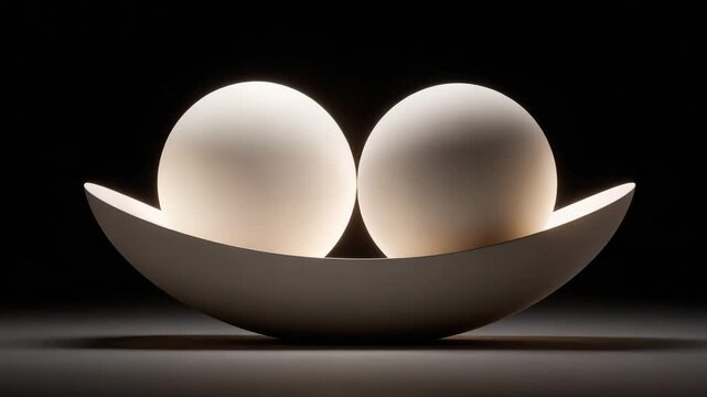 Balanced opposites on a simple bar represent the mental process of comparing paths and considering outcomes.