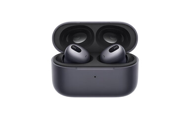 Wireless earbuds in charging case