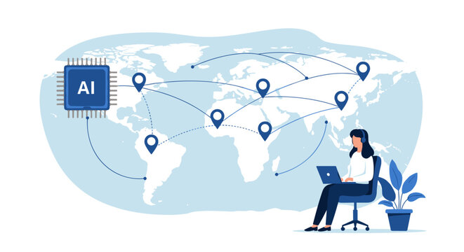 Artificial intelligence powering global connectivity and innovation advancements